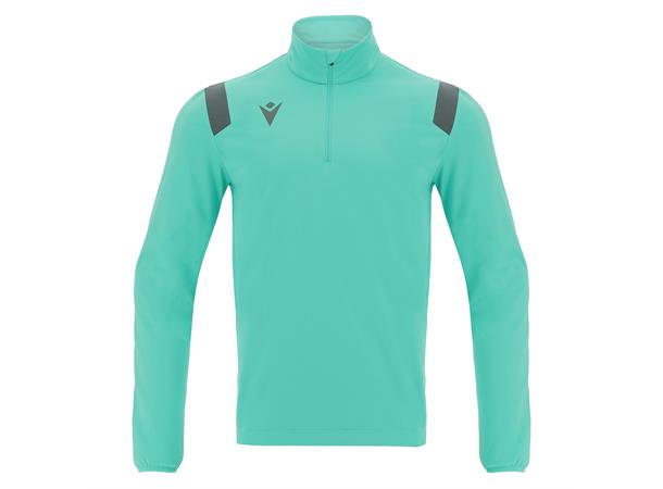 Gange 1/4 Zip Top TRQ/GRY M Teknisk treningsgenser - Unisex 