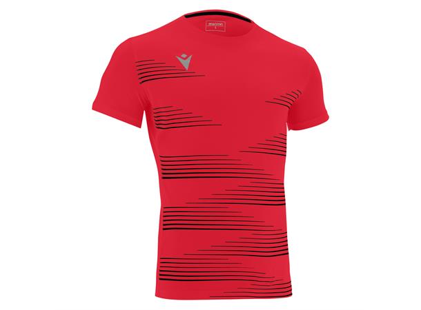 Ivan Shirt RED/BLK XS Teknisk løpe t-skjorte til herre 