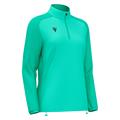 Lena Training 1/4 Zip Top W TRQ XS Teknisk treningsgenser til dame