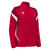 Leona Training 1/4 Zip Top W RED/WHT 3XS Teknisk treningsgenser til dame 